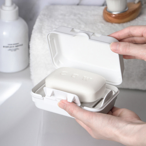 여행용 휴대용 욕실 대형 비누 받침대 물빠짐 거치대 홀더